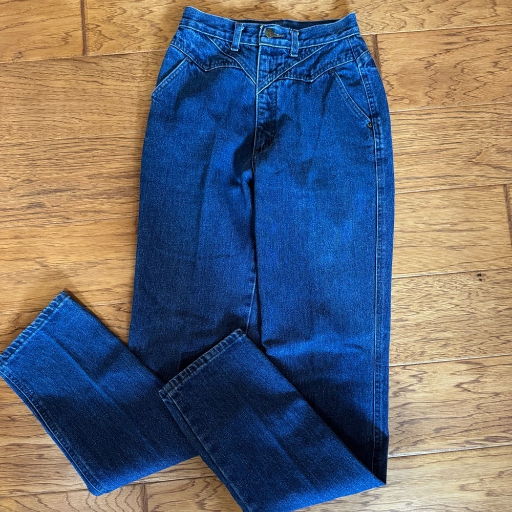 Vintage 90s Roper Jeans Women’s 5x33 High Waisted Cowgirl Western USA Pleated
